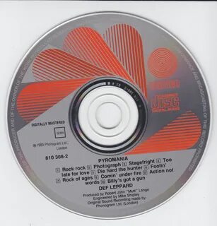 Pyromania def leppard