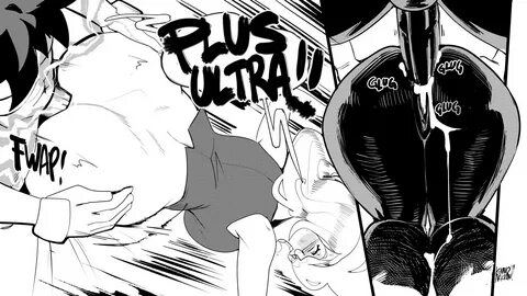 kenno arkkan, izuku midoriya, melissa shield, my hero academia, monochrome,...