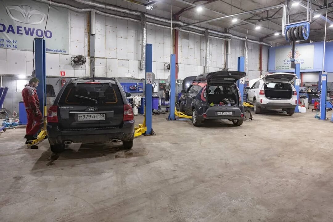клубные автосервисы москвы