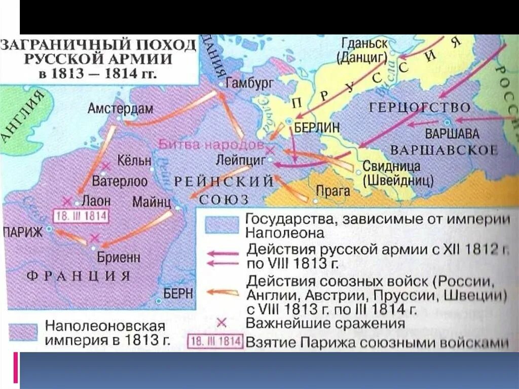 Карта заграничных походов. Заграничные походы русской армии 1813-1814. Заграничный поход русской армии 1813. Заграничные походы 1813-1814 карта. Карта заграничных походов русской армии 1813 1814 гг.