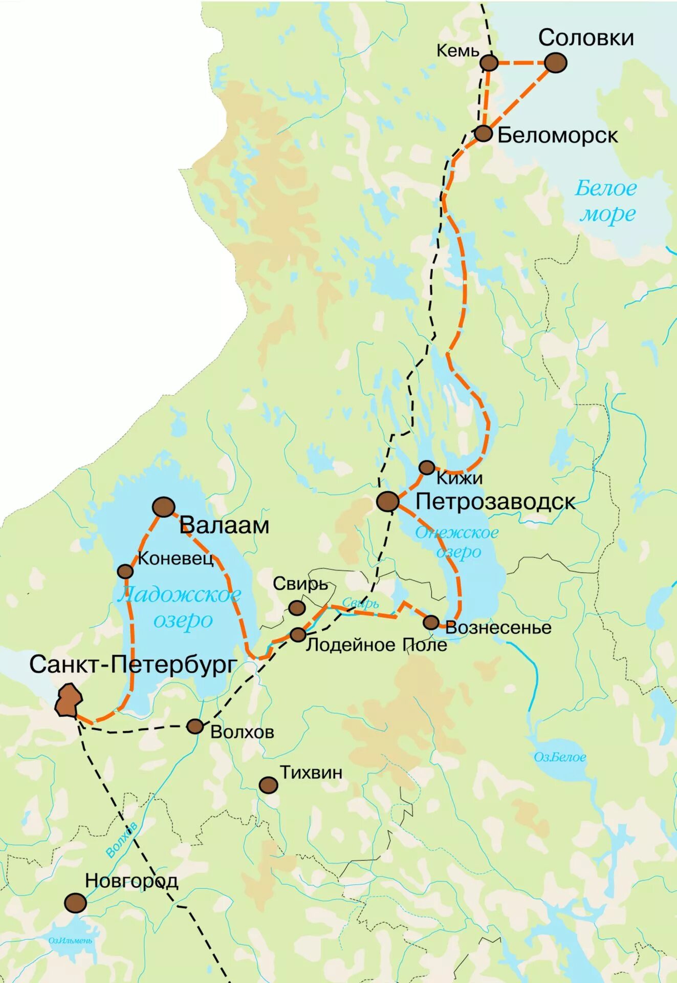 Расписание петербург валаам. Санкт-Петербург Кижи Валаам путь. Маршрут Петрозаводск Кижи Валаам Соловки. Питер Соловки маршрут. Маршрут теплохода Санкт-Петербург Соловки.