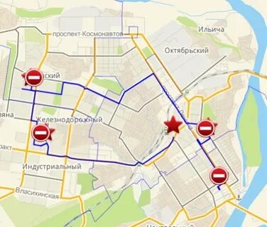 Карта проспект космонавтов