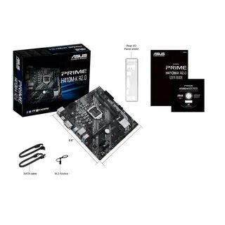 Материнская плата asus h410m k