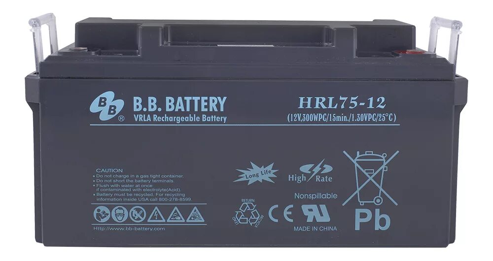 Vrla battery аккумуляторы. Аккумулятор BB Battery HRL 75-12. AGM VRLA аккумулятор HRL 12-75. Delta Battery HRL 12-75 X 75 А·Ч. B. B. Battery HRL 50- 12.