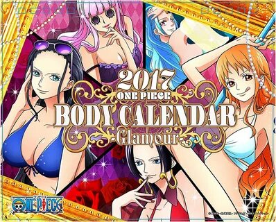 One piece calendar 2017