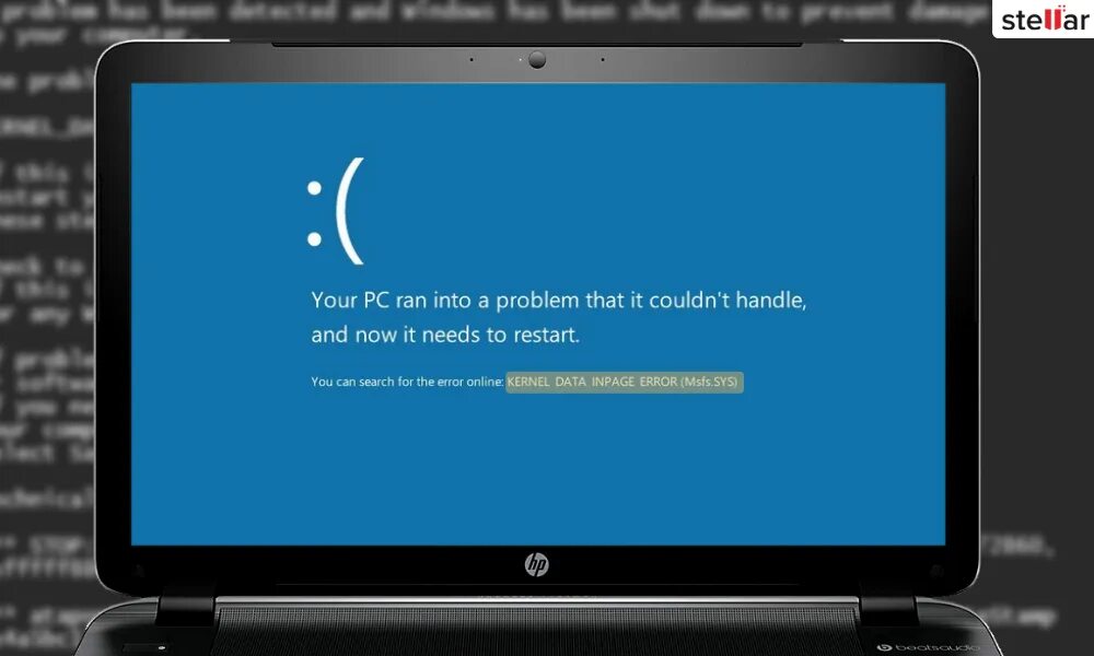 Data inpage error windows 10. Ошибка kernel_data_inpage_error. синий экран kernel. kernel data inpage error. ошибка windows kernel data inpage error.