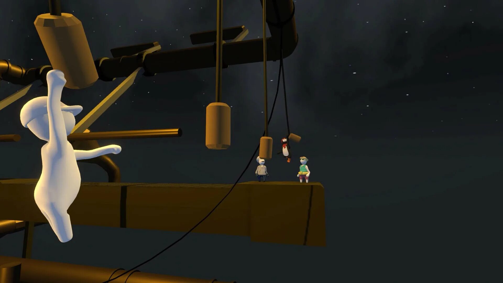 Human fall flat по сети пиратка. Игра Human Fall Flat 2. Платформер Human: Fall Flat. Игра на ПК Fall Flat. Human Fall Flat на комп.