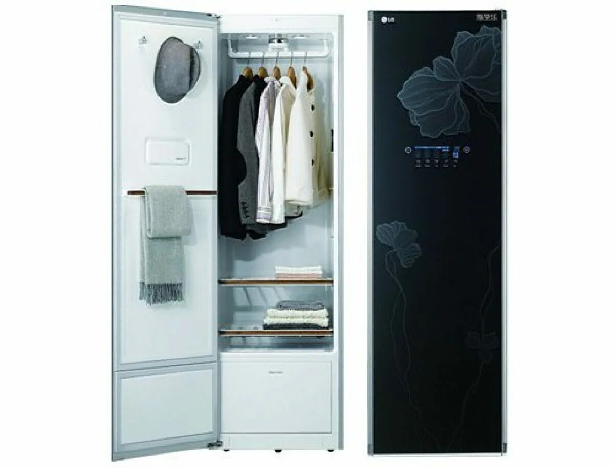 Паровой шкаф отзывы. Паровой шкаф LG Styler s5bb черный. Гладильный шкаф LG Styler. Сушильный шкаф LG Styler. Паровой шкаф LG Styler mhk62007242.