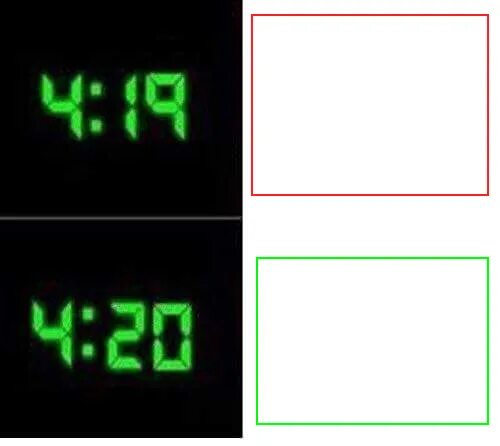 Статусы 4 20. Часы 4:20. Цифровые часы макет. Мем с временем 4 19 4 20. Электронные часы рисунок.