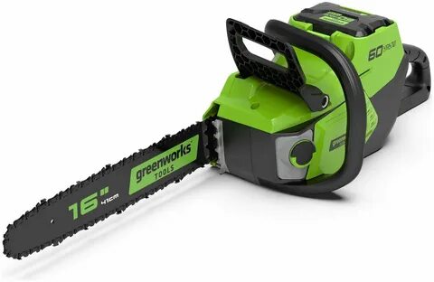 Цепная пила аккумуляторная GreenWorks GD60CS40, 60V, 40 см, бесщеточная, бе...