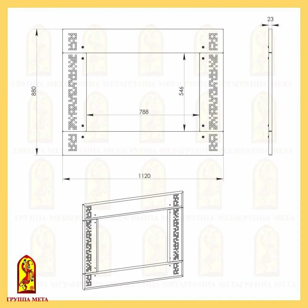 Мета рамки. Дверка каминная МЕТА промо 700. Рамка со стеклом для камина. Рамка для камина из металла.