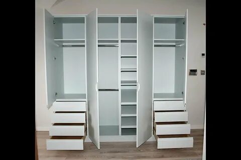 Выдвижные шкафы в спальню