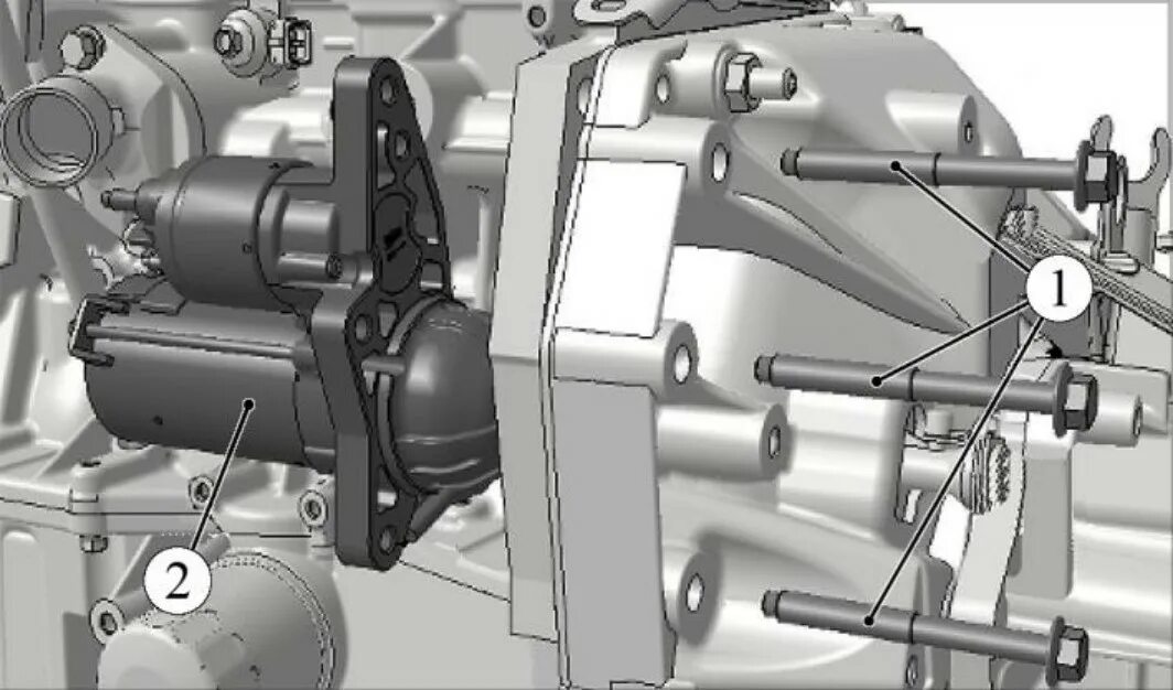 Где находится стартер лада веста LkbAuto.ru