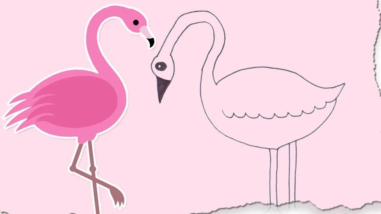 Фламинго рисунок для срисовки. Легкий эскиз фламинго. Фламинго рисунок. Фламинго для срисовки. Розовый фламинго рисование с детьми.