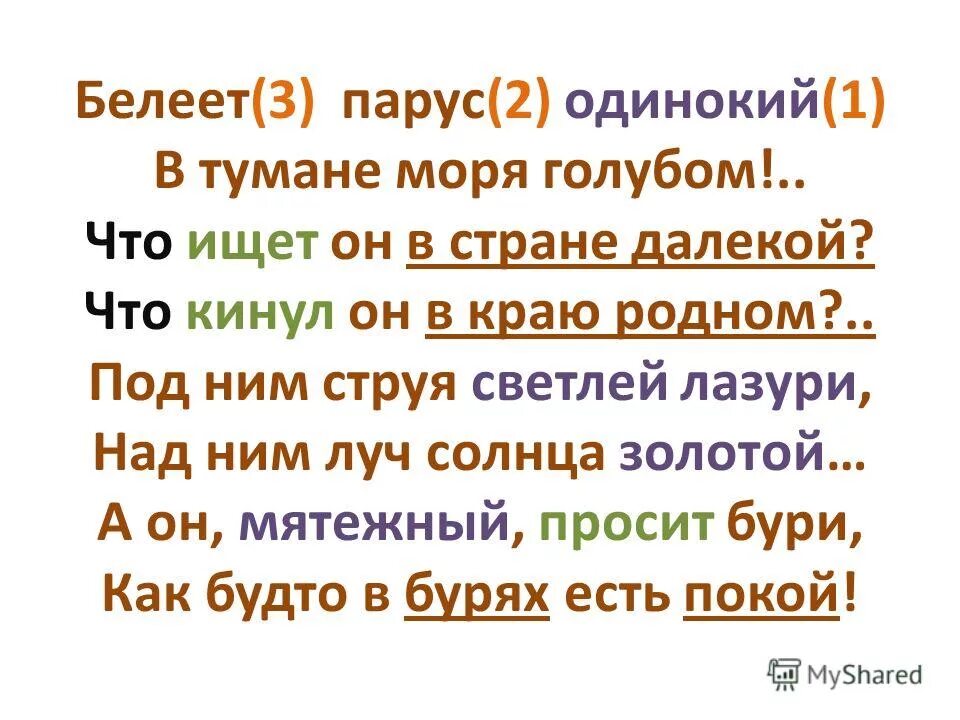 Порядок разбора глагола белеет. В тумане моря голубом падеж прилагательных. Белев въезд. Белев 19 век. Белеет парус одинокий в тумане моря голубом разбор предложения.