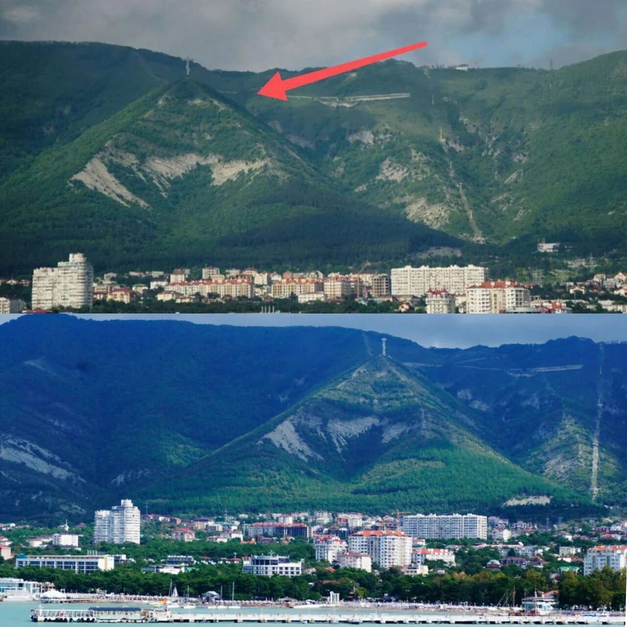 Геленджик фото на горе