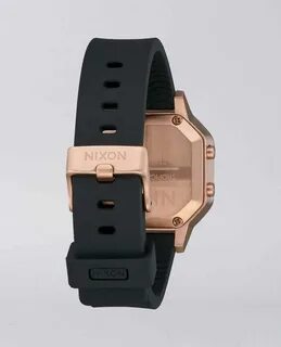 Nixon Siren Stainless Steel Rose Gold. nixon black and rose gold watch. 