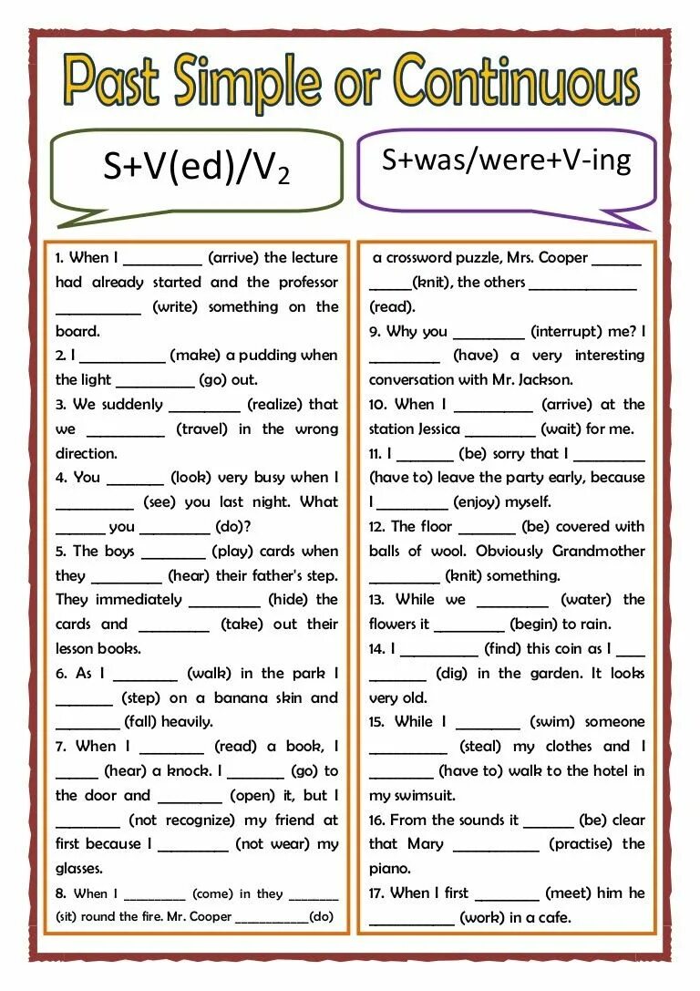 Past simple or past Continuous задания. Past simple vs past Continuous Worksheets. Past simple vs past Continuous for Kids. Past simple past Continuous Worksheet a2. The post has been arrived