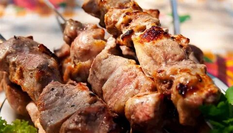 Свиной шашлык мягкий сочный