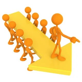 Указывает направление развития