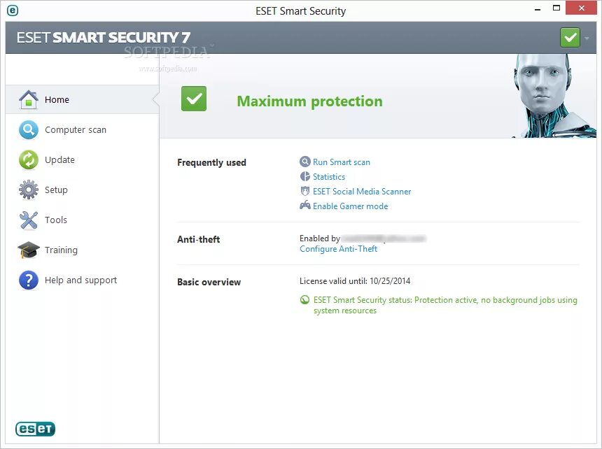 Eset smart security 7. 2044. Retina network security scanner. Eset smart security 7 qanaqa antivirus. Rss ess.