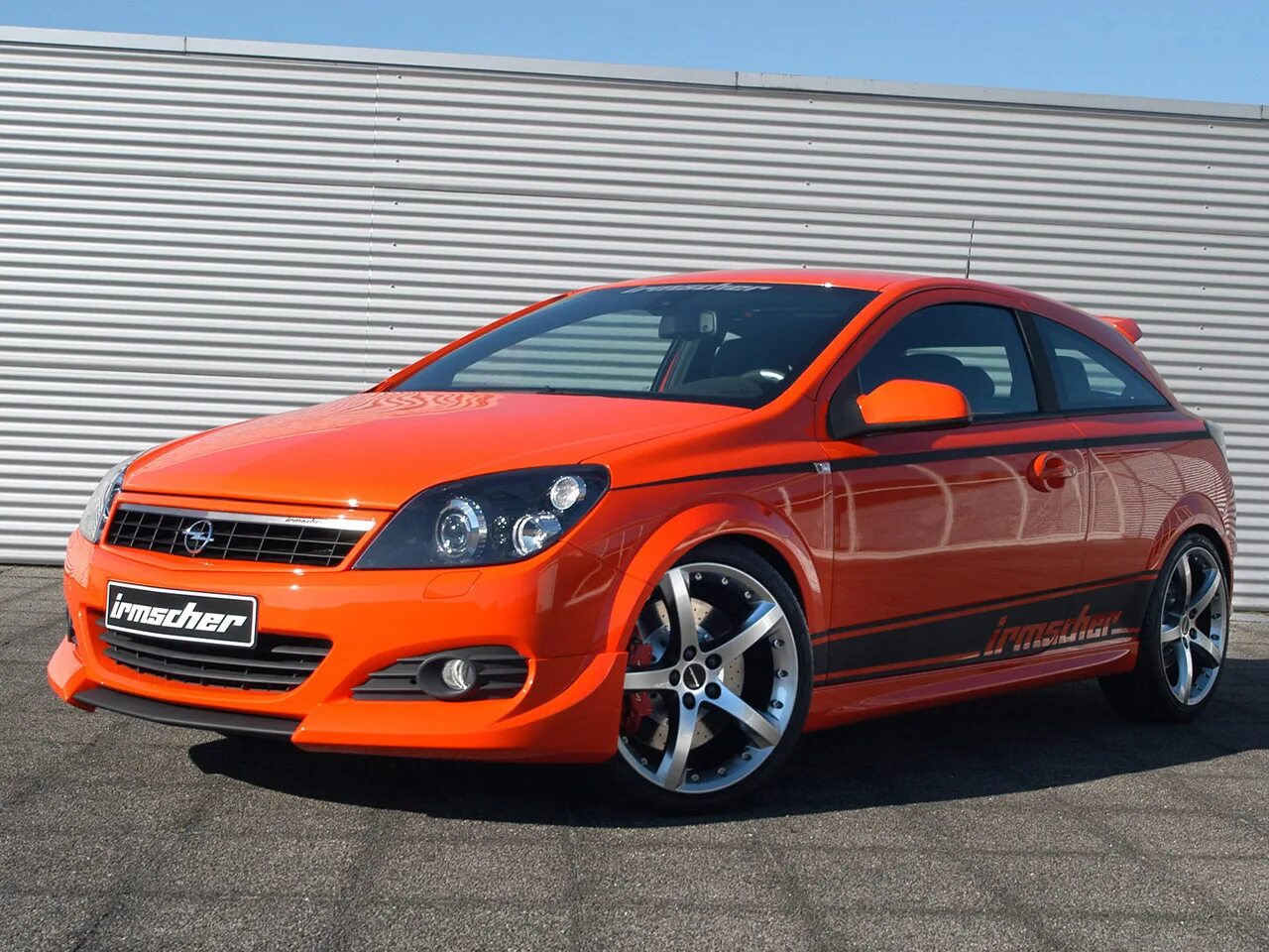 Opel h тюнинг. Opel Astra h GTC. Irmscher Opel Astra h GTC.