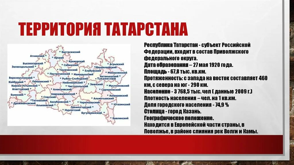 Суть времени татарстан. Географическое положение Татарстана. Республика Татарстан субъект Российской Федерации. Татарстан площадь территории. Республика Татарстан презентация.