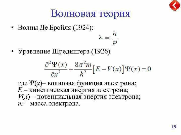 Волновая функция де бройля описывает. Теория волн де бройля. уравнение волны де бройля. волновое уравнение де бройля. теория луи де бройля.
