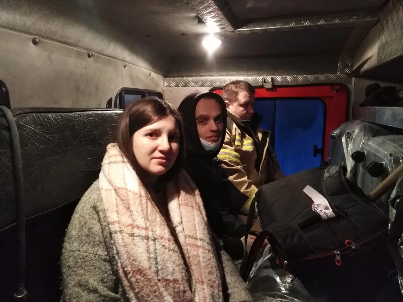 Спас беременную