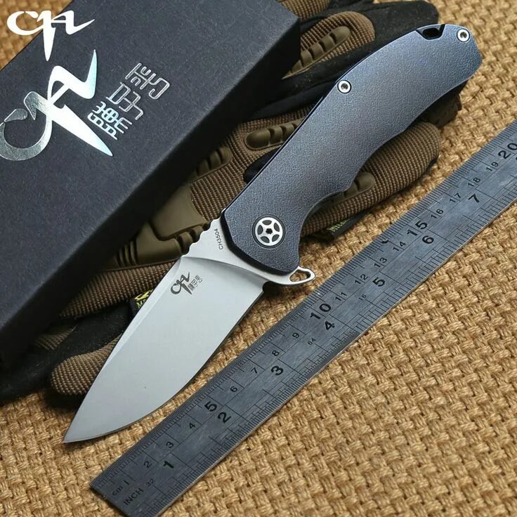 Ножи ch. Ch 3504 s35vn. Ch3504 Knife Titanium. Ch 3504 m390. Ch 3504 Титан.