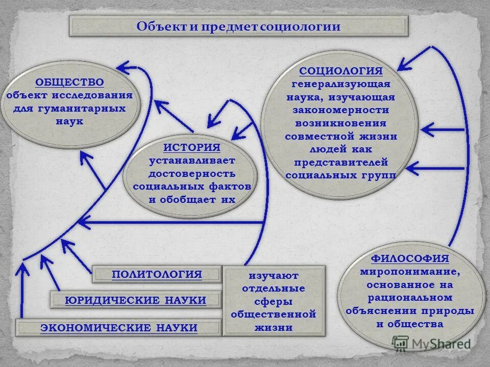 общество как объект социологии