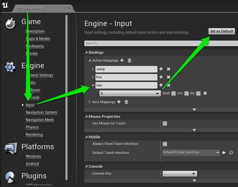 Interface default
