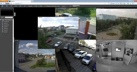 Демо видеонаблюдение