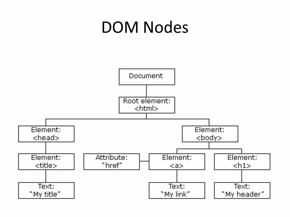 Document href. Dom структура html. dom html. document object model. virtual dom js.
