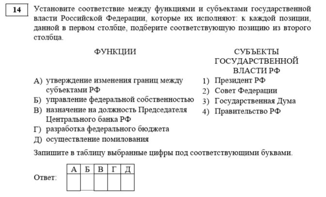 Органы государственной власти огэ. Функциями и субъектами государственной власти Российской. Субъекты государственной власти. Соответствие между функциями и субъектами. Функции субъектов власти.