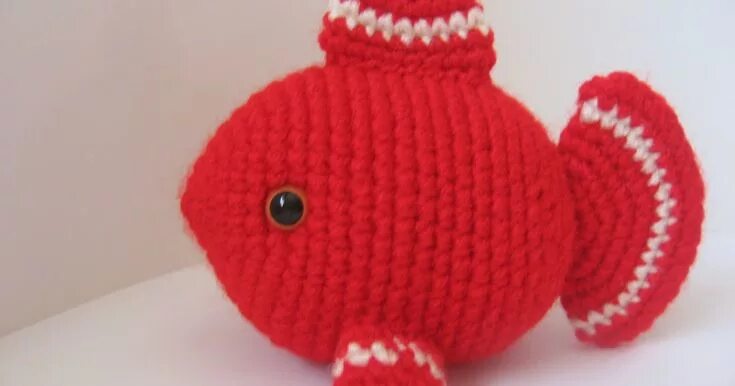 Amigurumi Fish Set Baby Mobile Accessory Bag Accessory Amigurumi Keychain Baby G