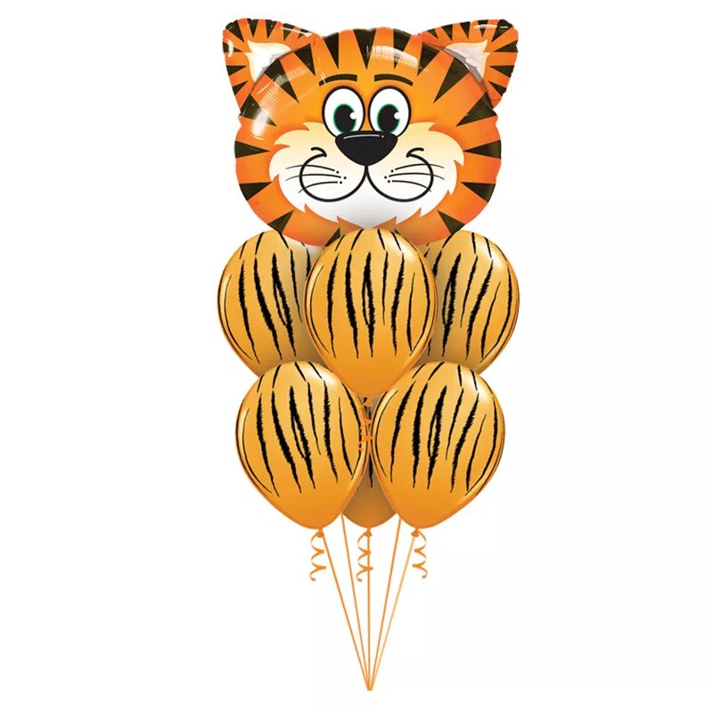 Тигр шаров. Шары с тигром. Воздушный шар "тигр". Шар фольга Тигренок. Тигренок с шариком.