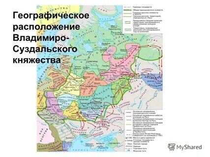 Соседи владимиро суздальского княжества