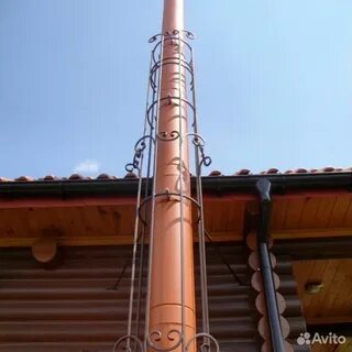 Как закрепить трубу дымохода