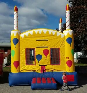 Bouncy castle birthday