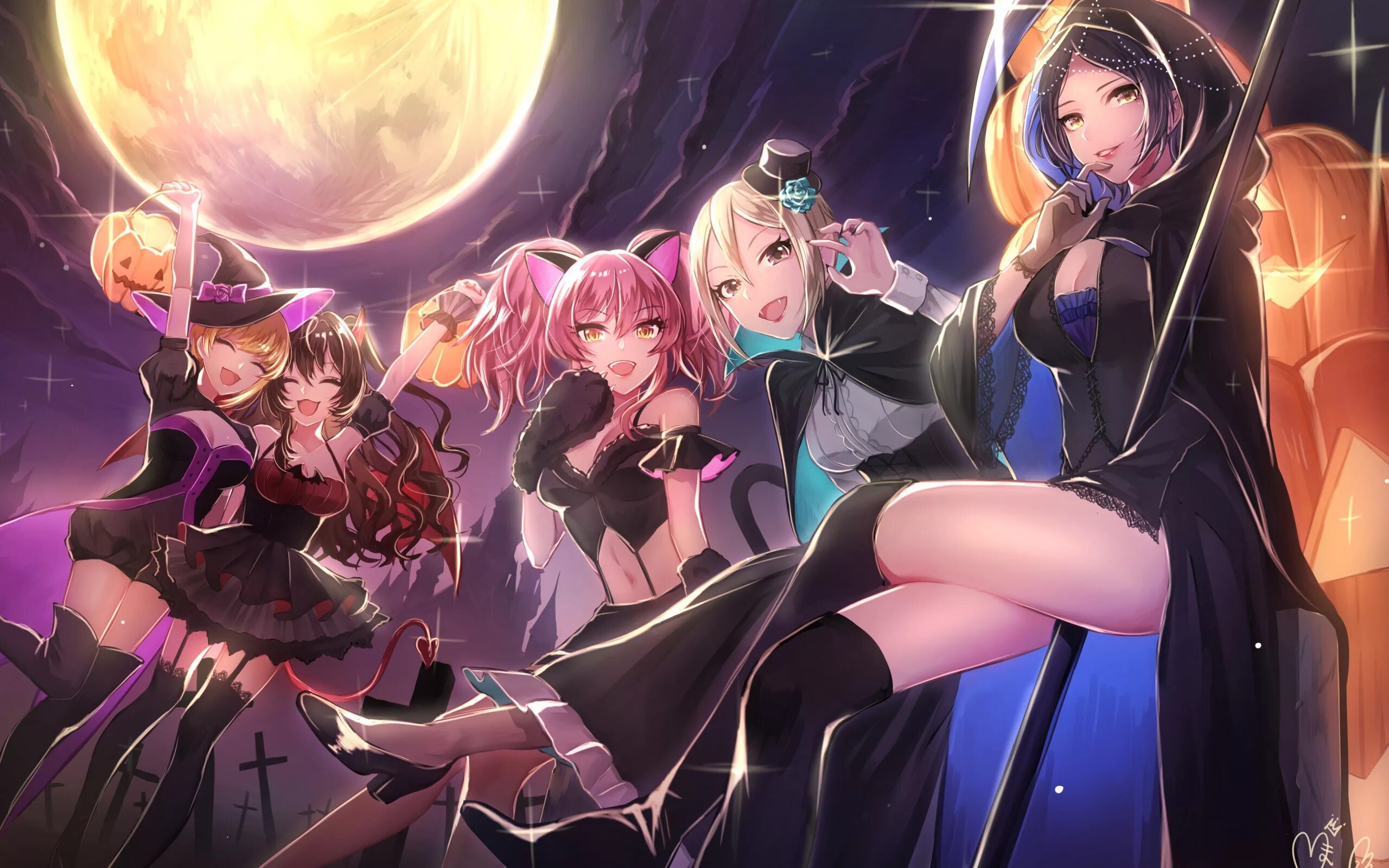Halloween harem