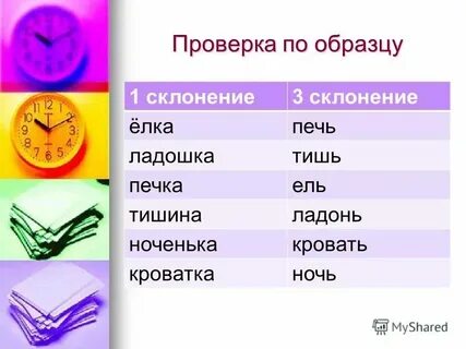 Слово ели склонение