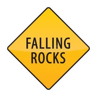 Falling rocks