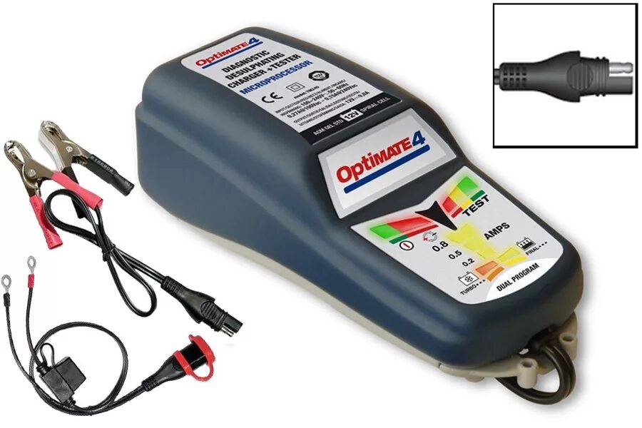 Через аккумулятор. Зарядное устройство optimate 4 dual program. optimate a4000. зарядное устройство optimamate для аккумулятора. зарядное устройство optimate 3 (1x0.8a, 12v).