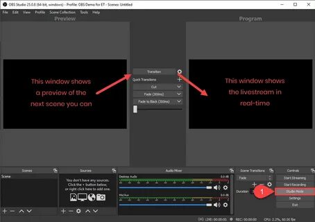 Obs studio запись игры