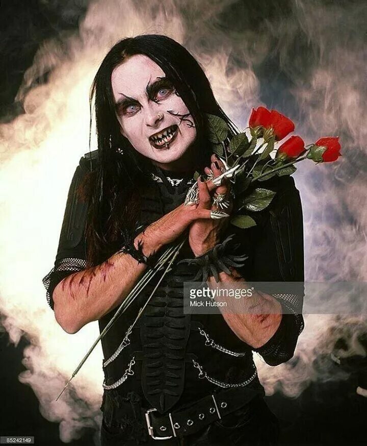 Группа Cradle of Filth. Dani Filth. Дэни Филтом( Cradle of Filth).