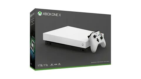 Xbox one x white