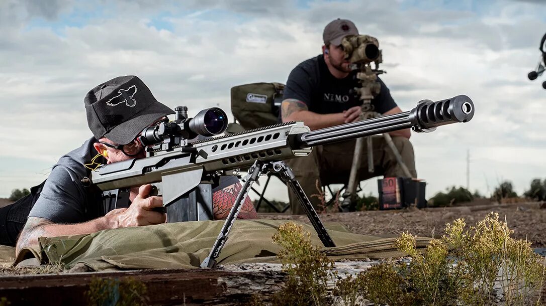 Использование оружия в сша. Barrett m107a1 (сша). винтовка barrett m107a1 с глушителем. barrett m107a1 с дульным тормозом. снайпер с m107.