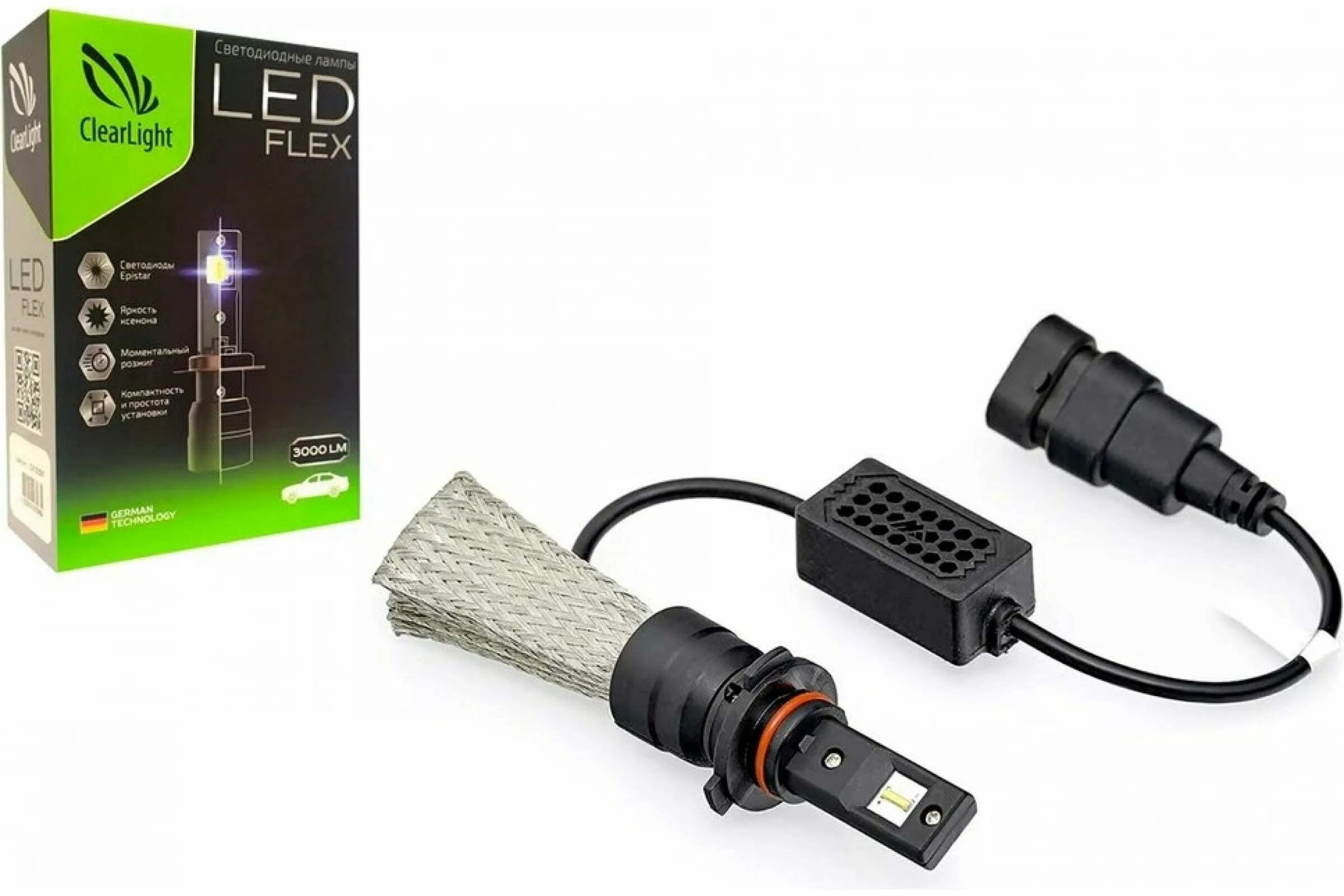 Лампа флекс. Clearlight led flex h1. clearlight flex led 3000lm. clearlight clflxledh11. лампа led clearlight flex h1 3000 lm, 6000k, clflxledh1-1, (1шт.).