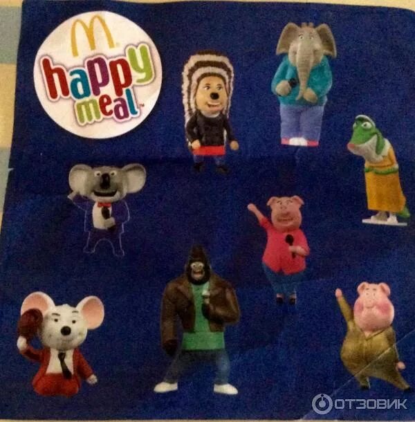 Как заменить батарейки в игрушках зверопой макдональдс Игрушки Happy Meal в ресторанах McDonalds: коллекция "Співай!", декабрь 2016 я